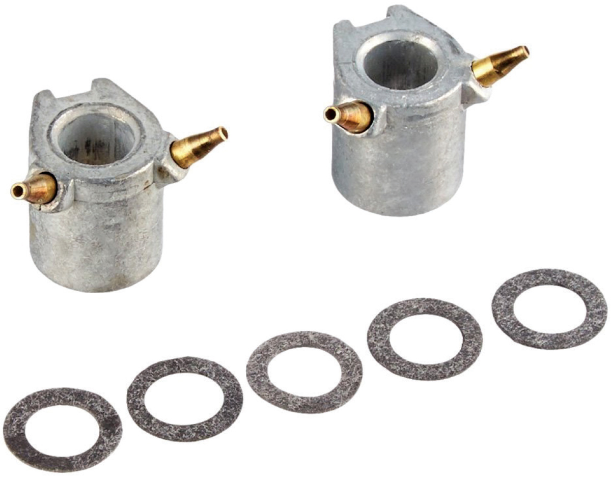 Carburetor jets with rings