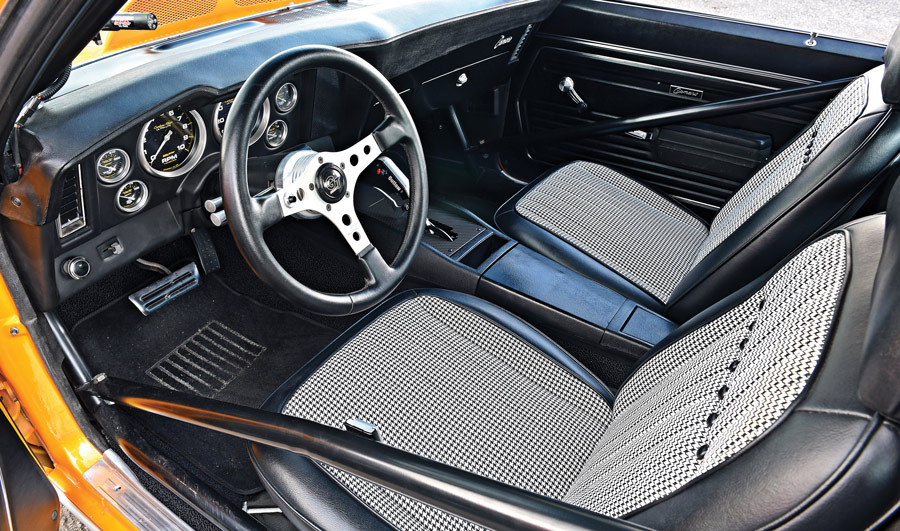 Front Seats of a 1969 Camaro