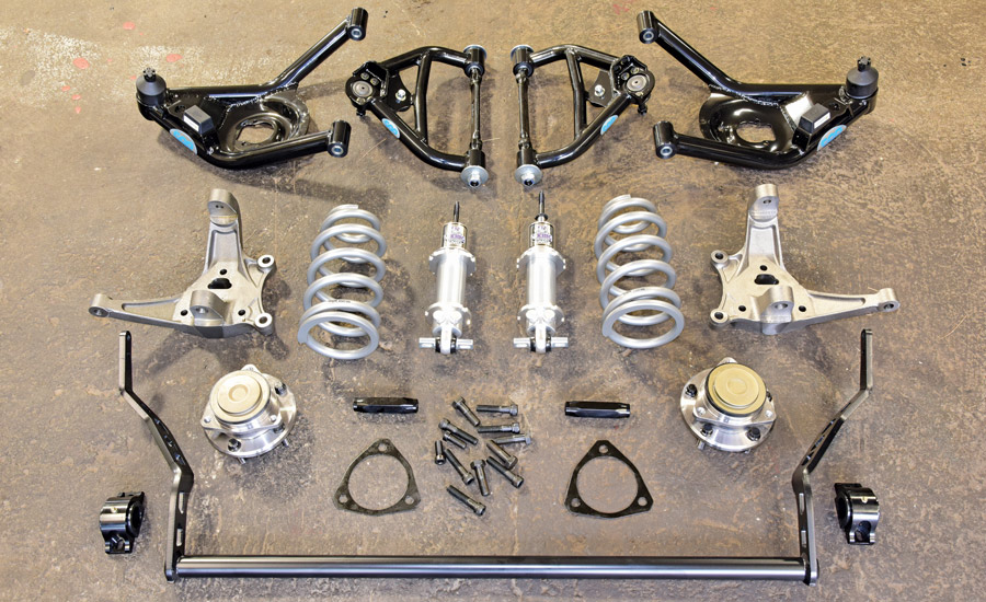 organized car parts