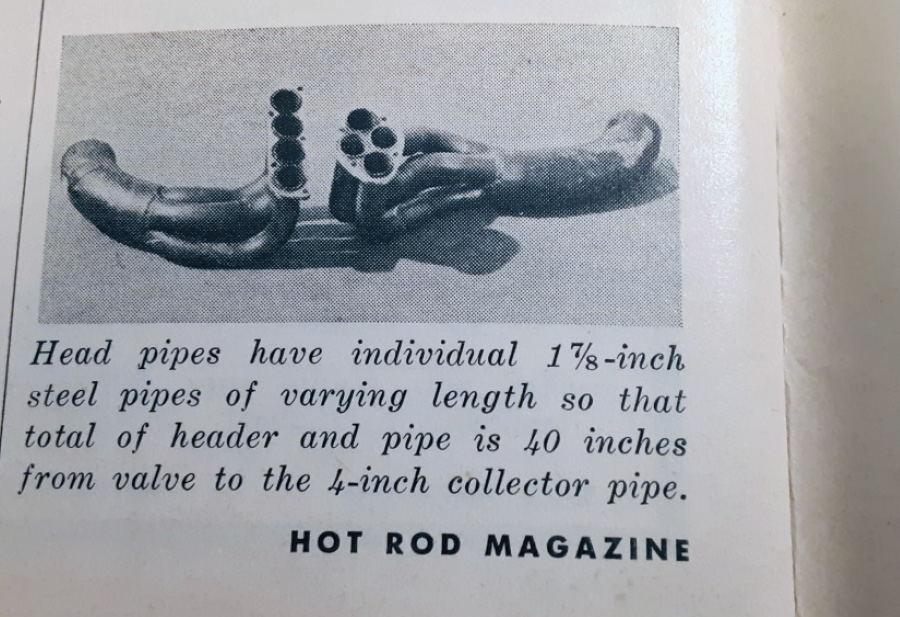 Another close-up from the Hot Rod story depicting the inner surfaces of both exhaust manifolds