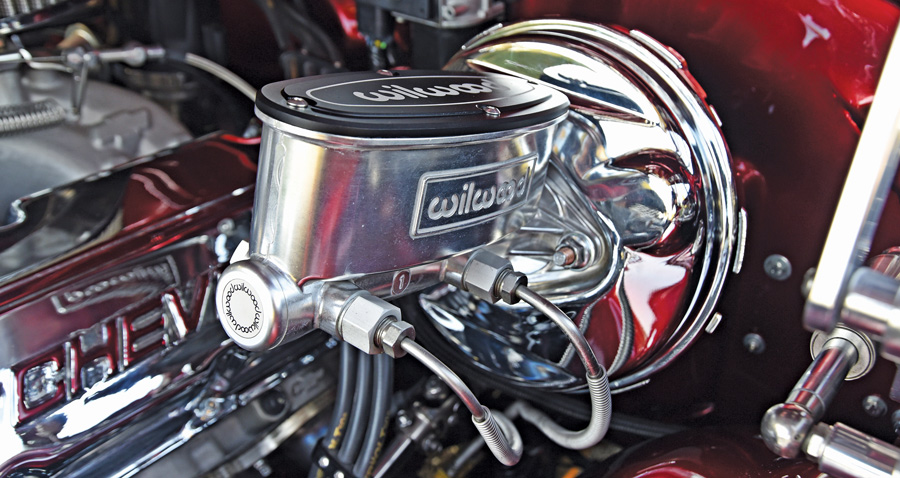 1972 Chevelle engine with Wilwood product