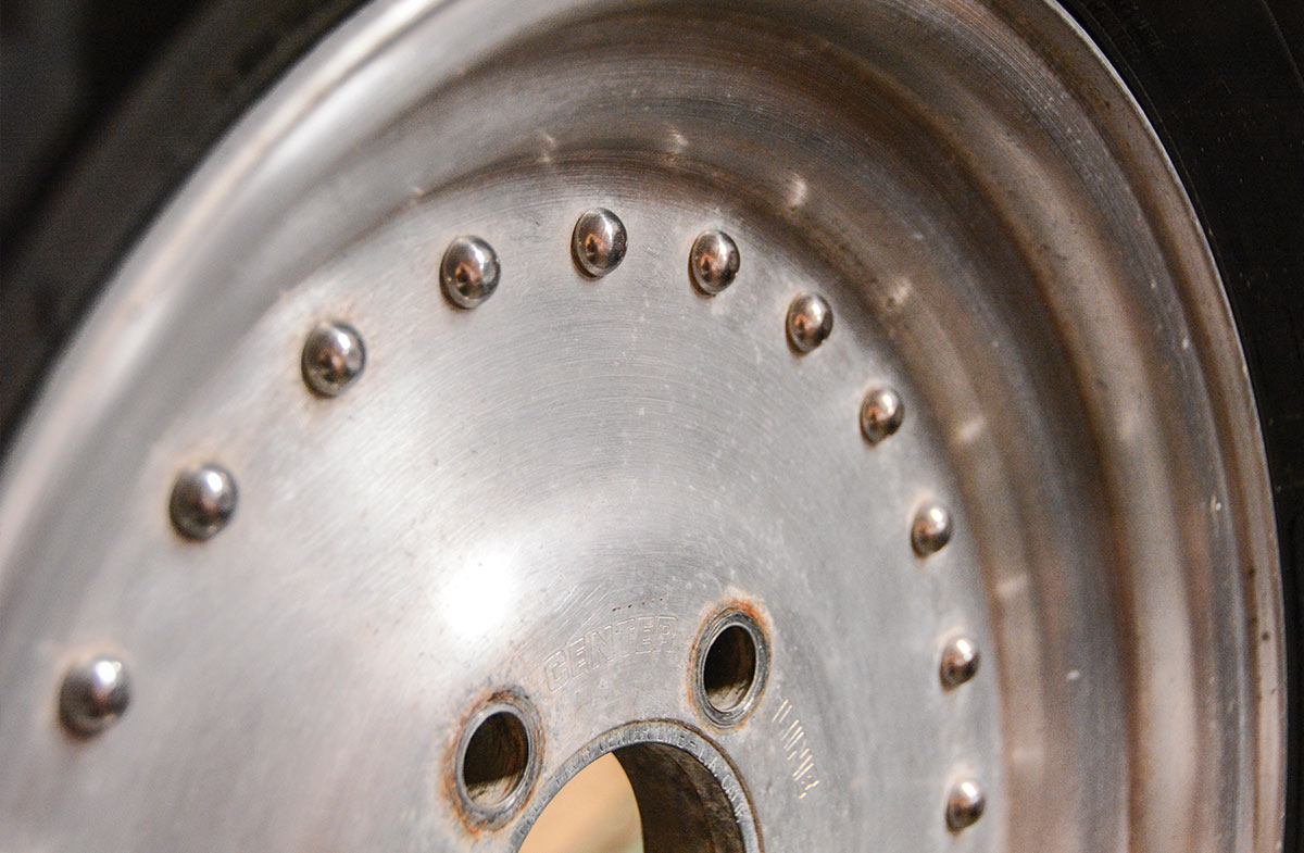 Centerline Auto Drag—it had the same smooth finish but had fake rivets instead of bolts