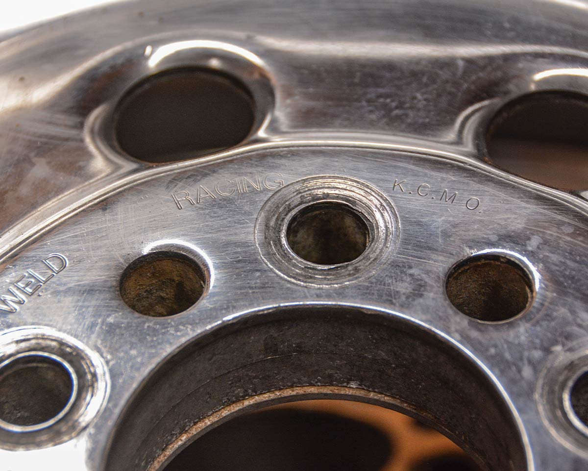 Weld Racing wheels close-up