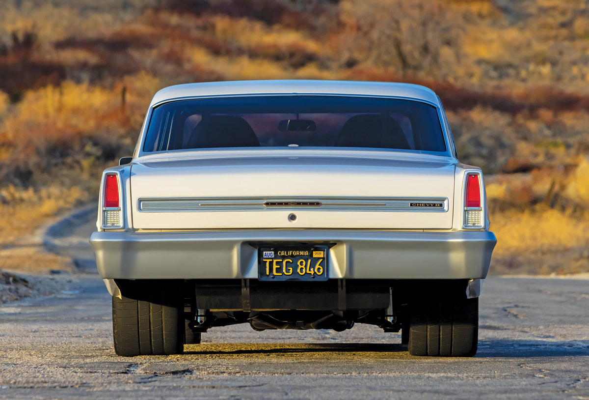 Rear of a 1966 Chevy Nova
