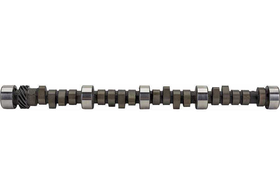 Side view of Flat tappet camshaft