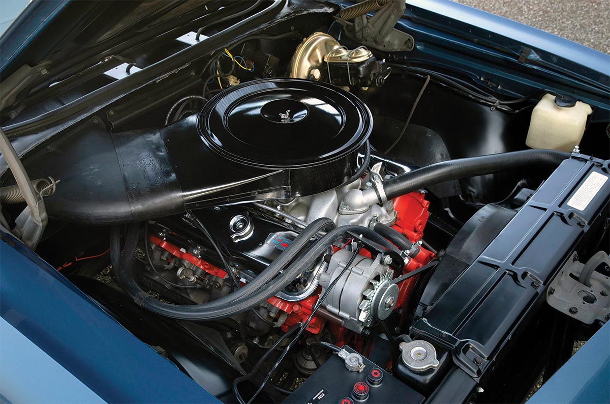 Grady Burch’s Super-Rare 396 Chevelle 300 Deluxe SS RPM engine