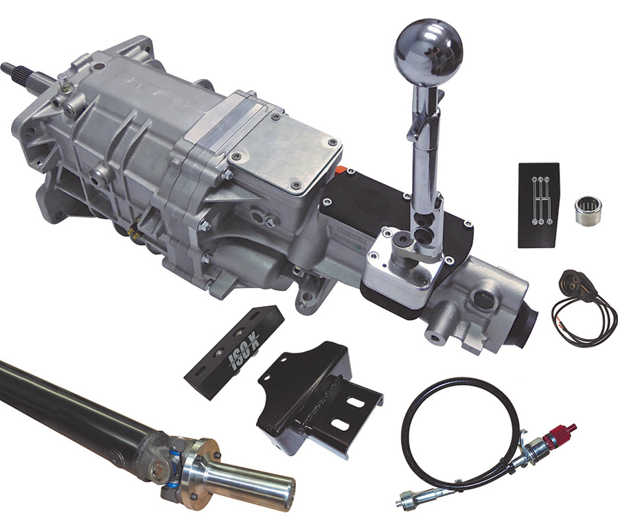 a direct-fit TKX five-speed kit by American Powertrain