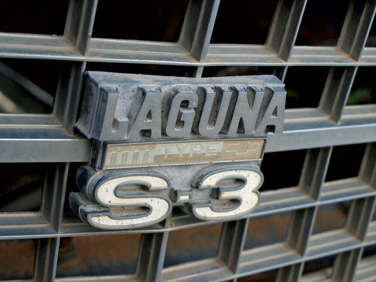 1974 S-3 Laguna badge on the grille