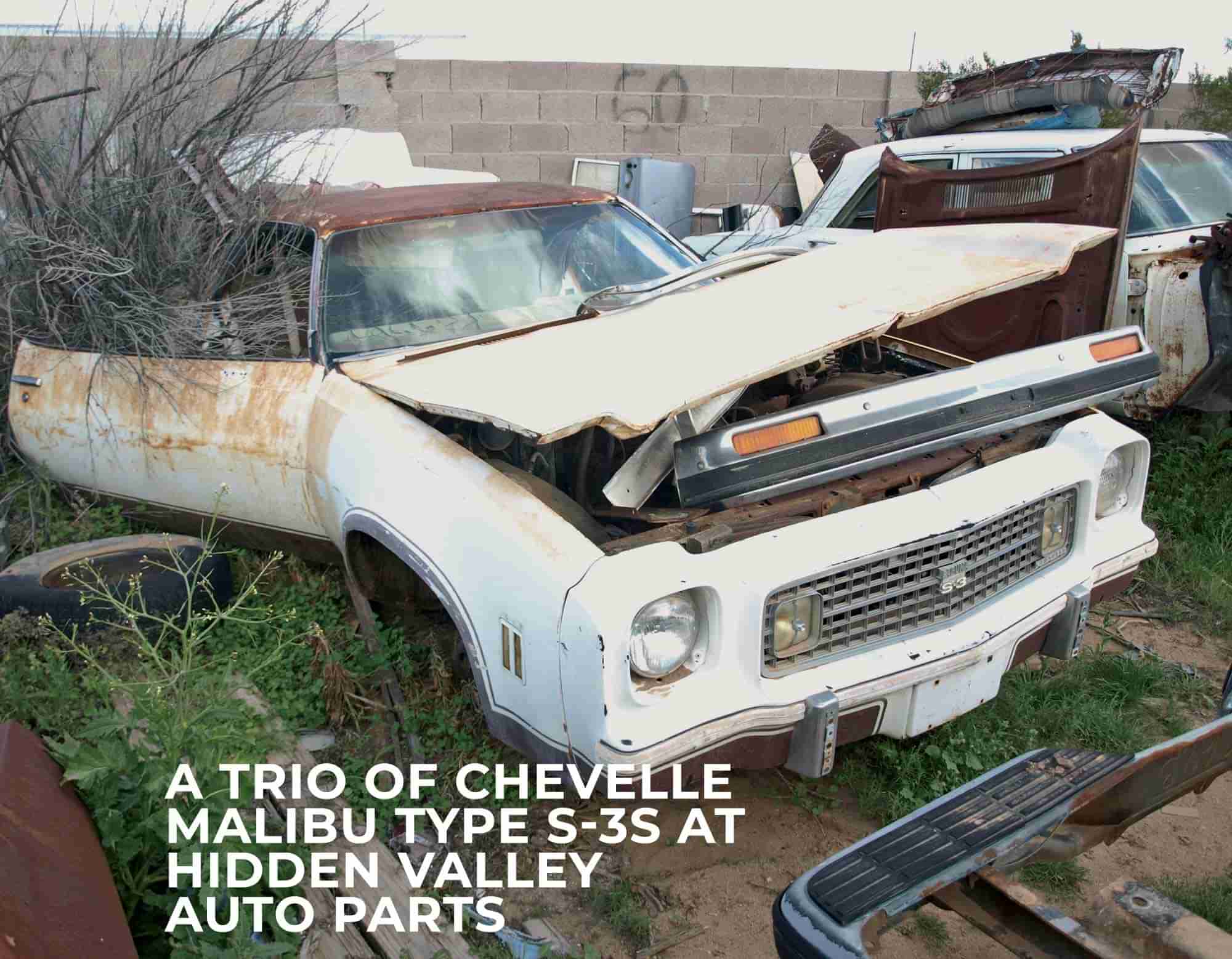 Chevelle Malibu Type S-3S at Hidden Valley Auto Parts