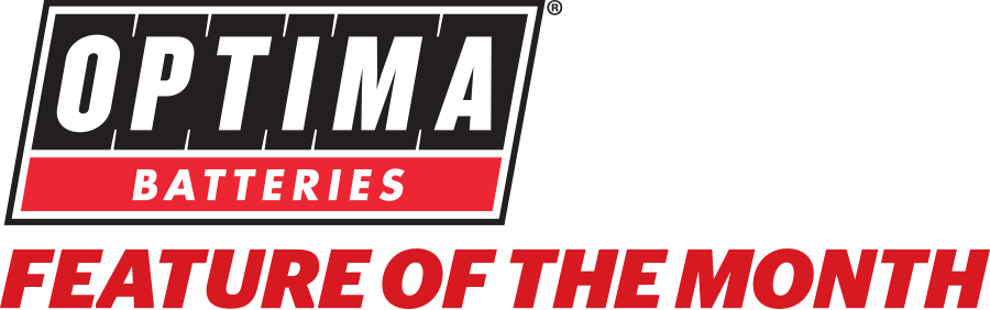 Optima Batteries logo for Feature of the Month