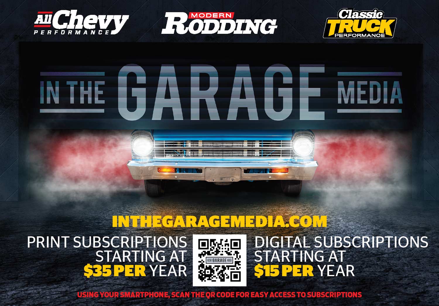 In the Garage Media Advertisement