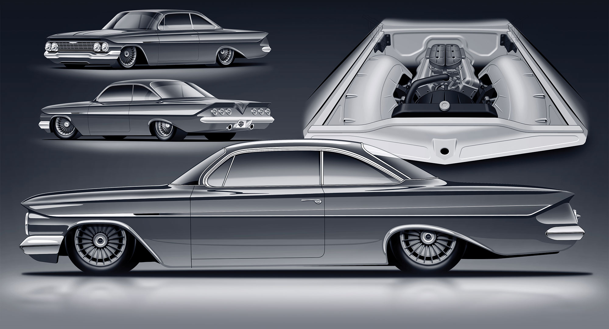 1961 Chevy Impala concept
