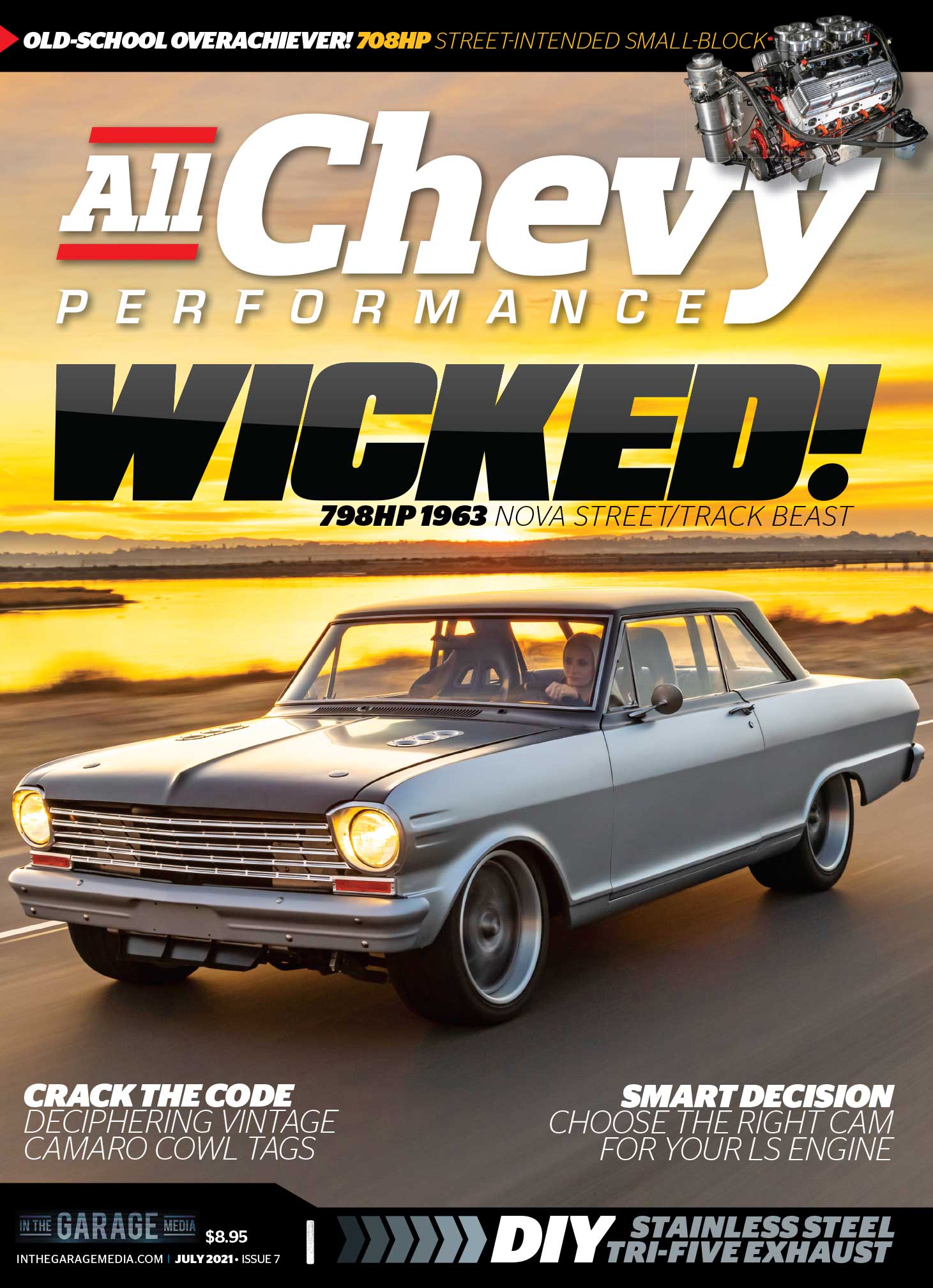 All Chevy Performance July 2021 cover