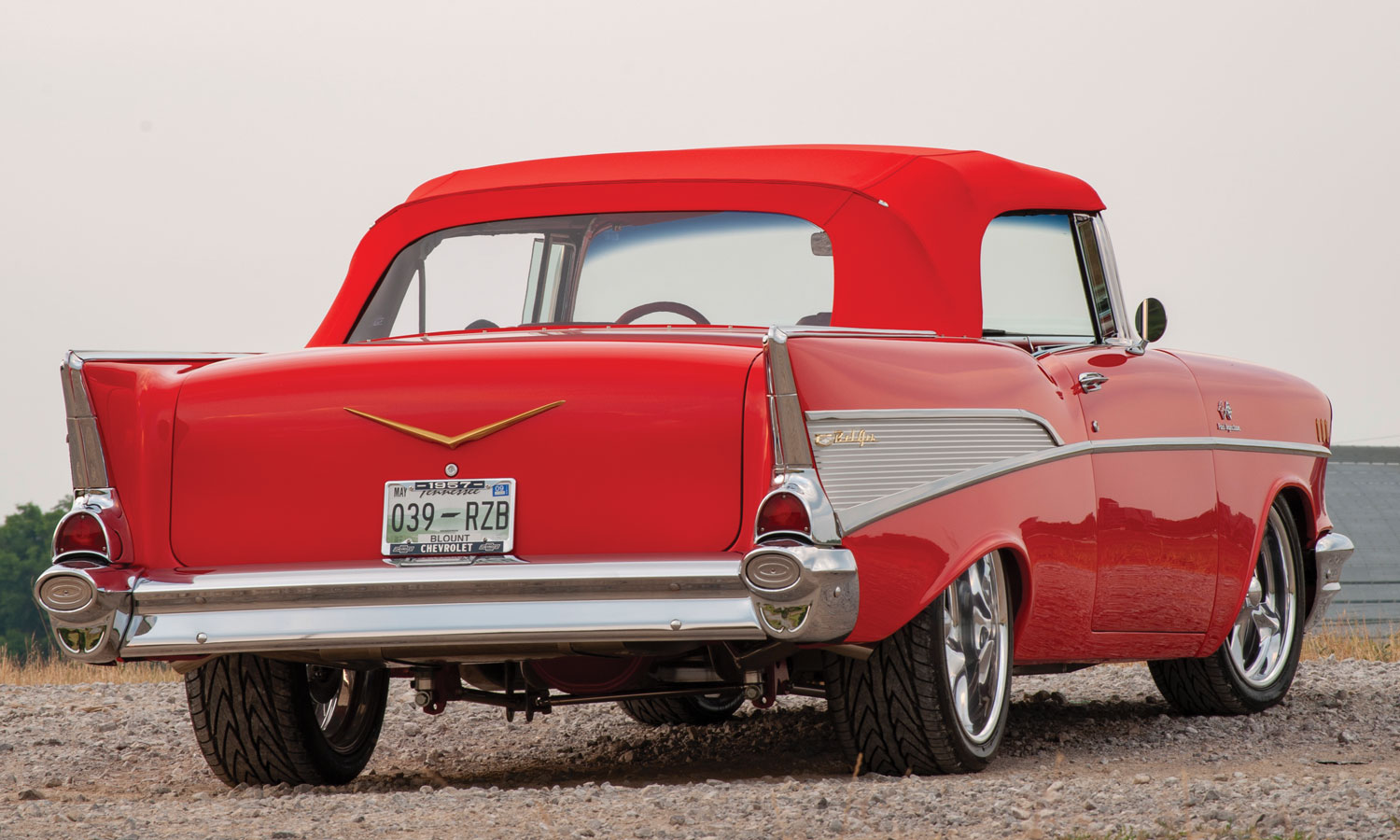 1957 Chevy Bel Air back view