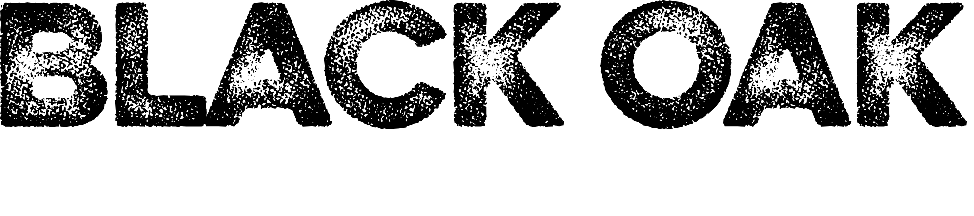 Black Oak Arkansas typography
