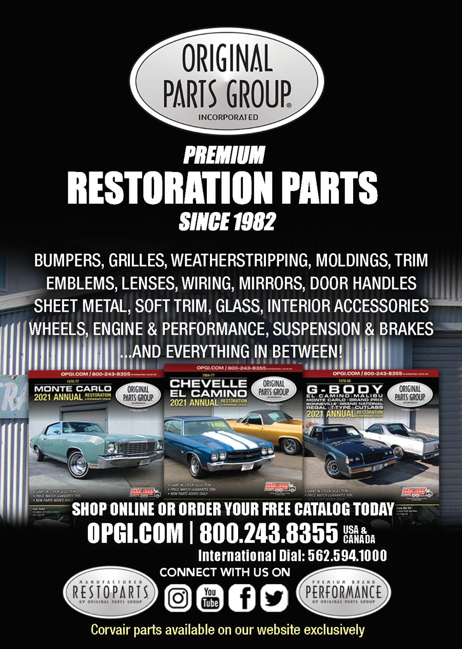 Original Parts Group International (OPGI) Advertisement