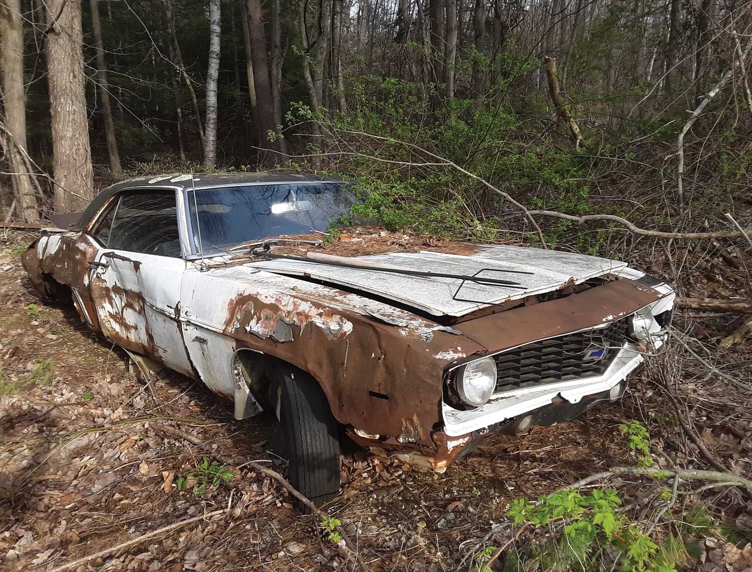 1969 Camaro discovered in Massachusetts