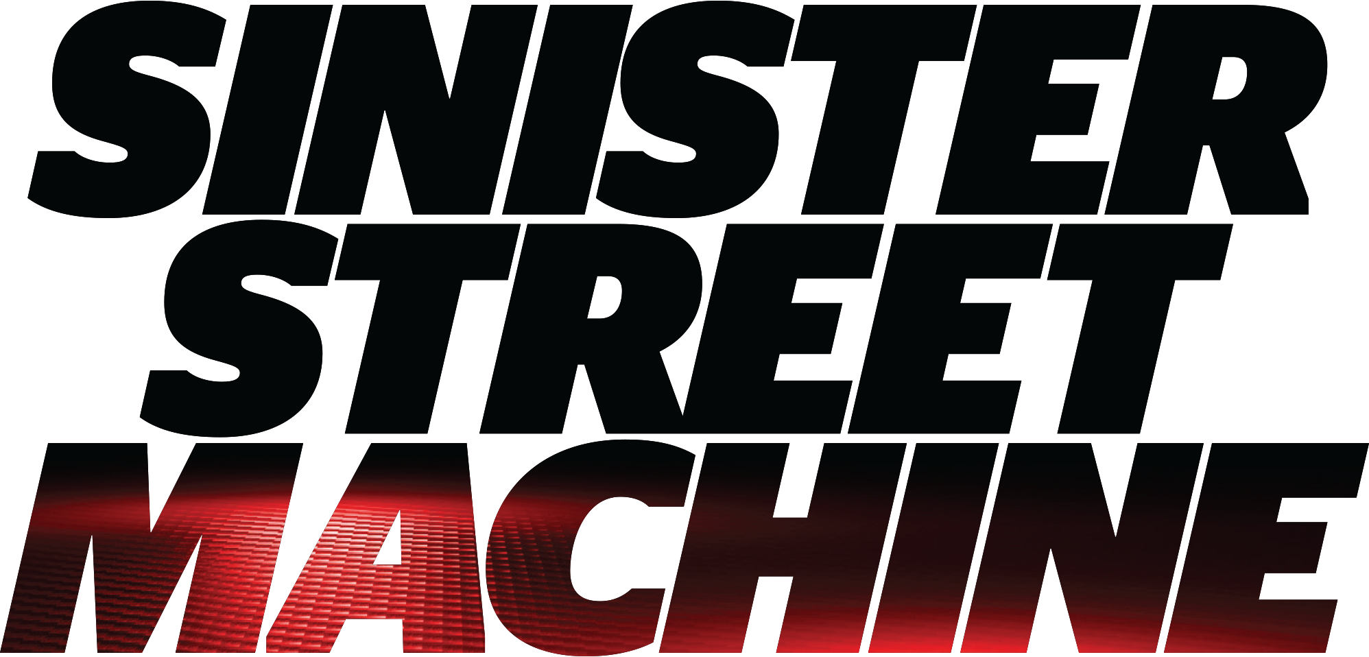 Sinister Street Machine typography