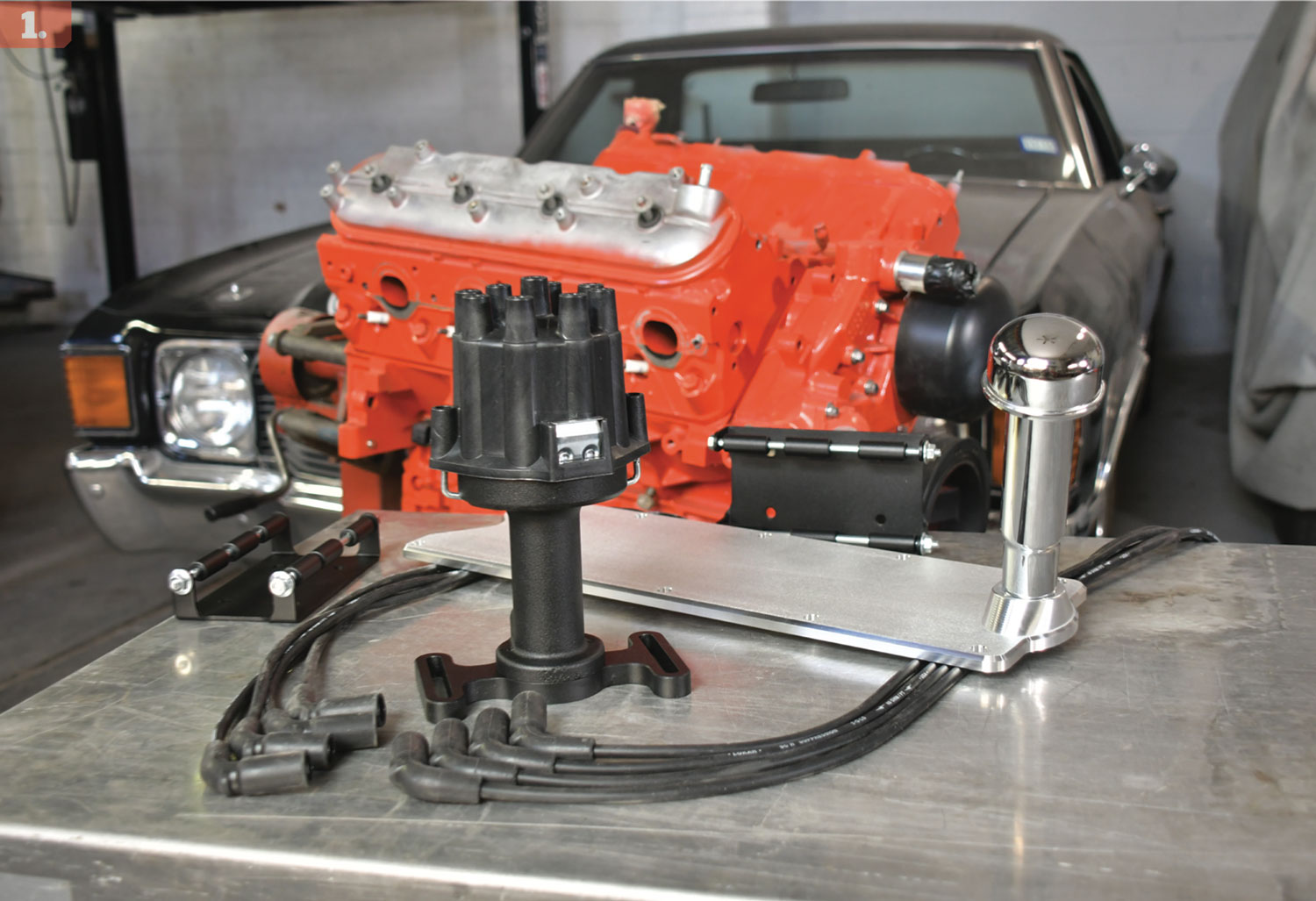 LS engine and accompanying parts for motoring