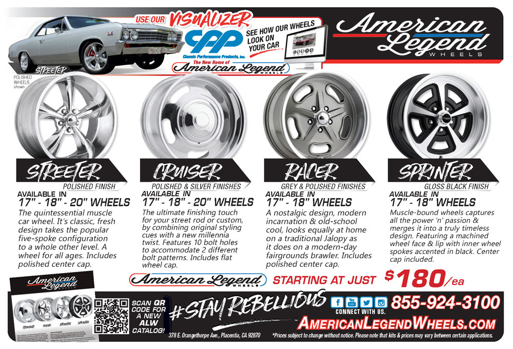 American Legend Wheels Advertisement