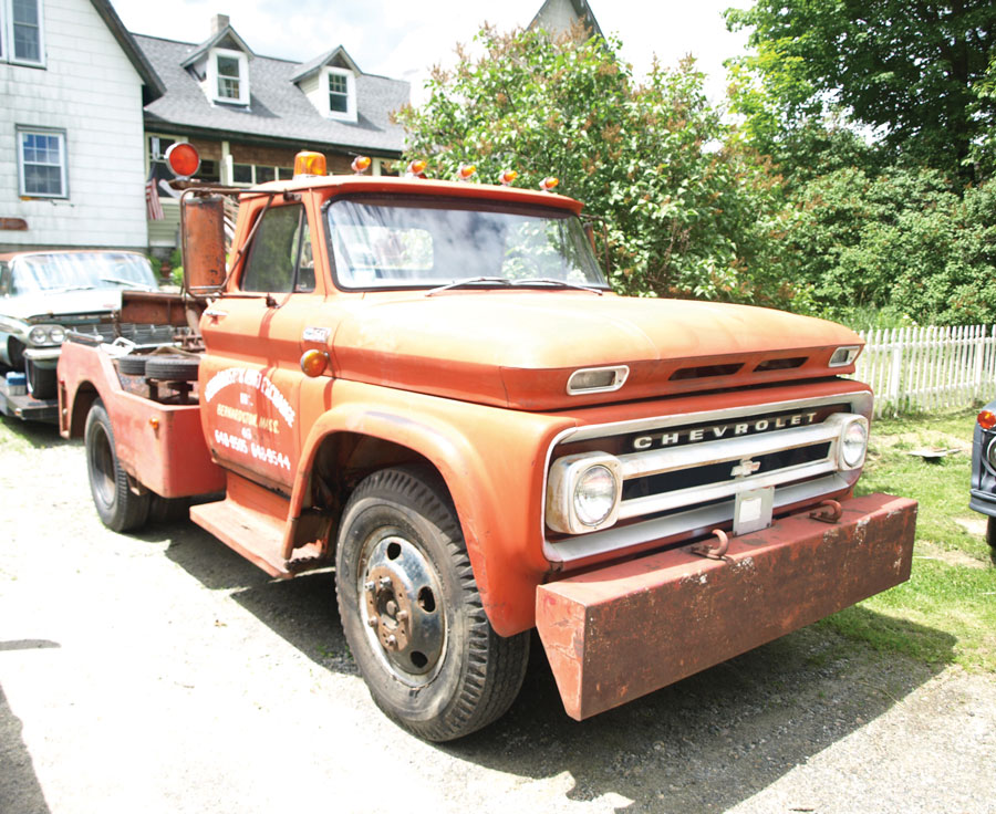 1966 Chevy wrecker front end