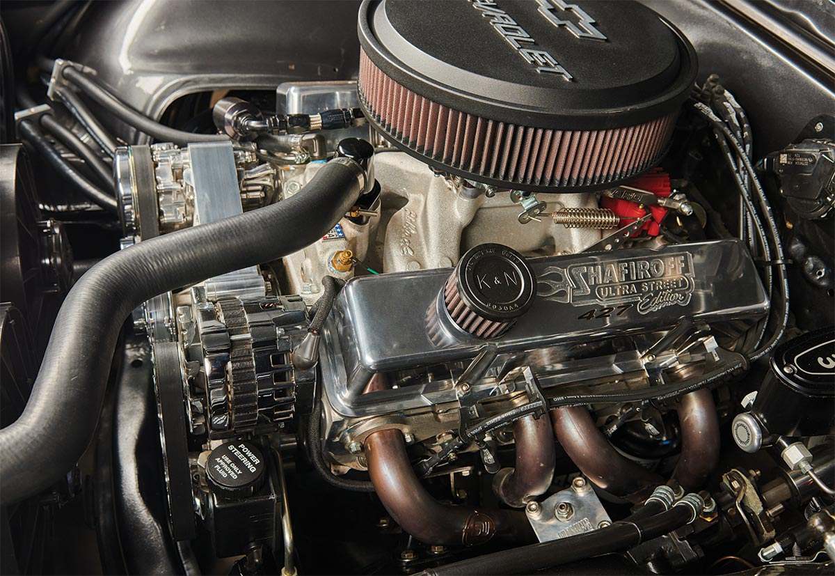 Engine of 1968 Camaro