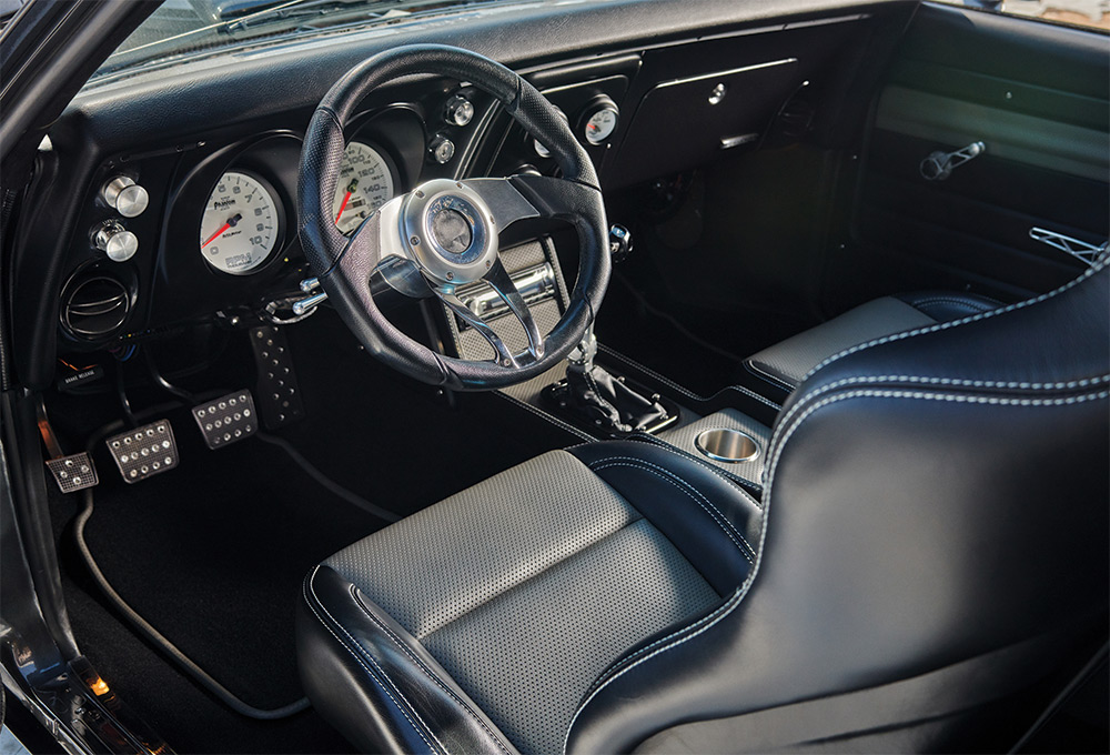 Interior of 1968 Camaro