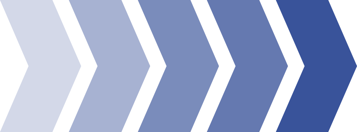 blue arrows facing to the right