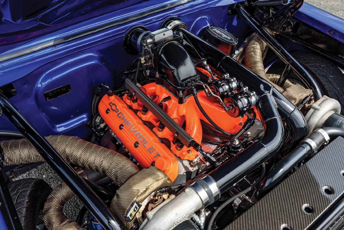 Muscle car's engine