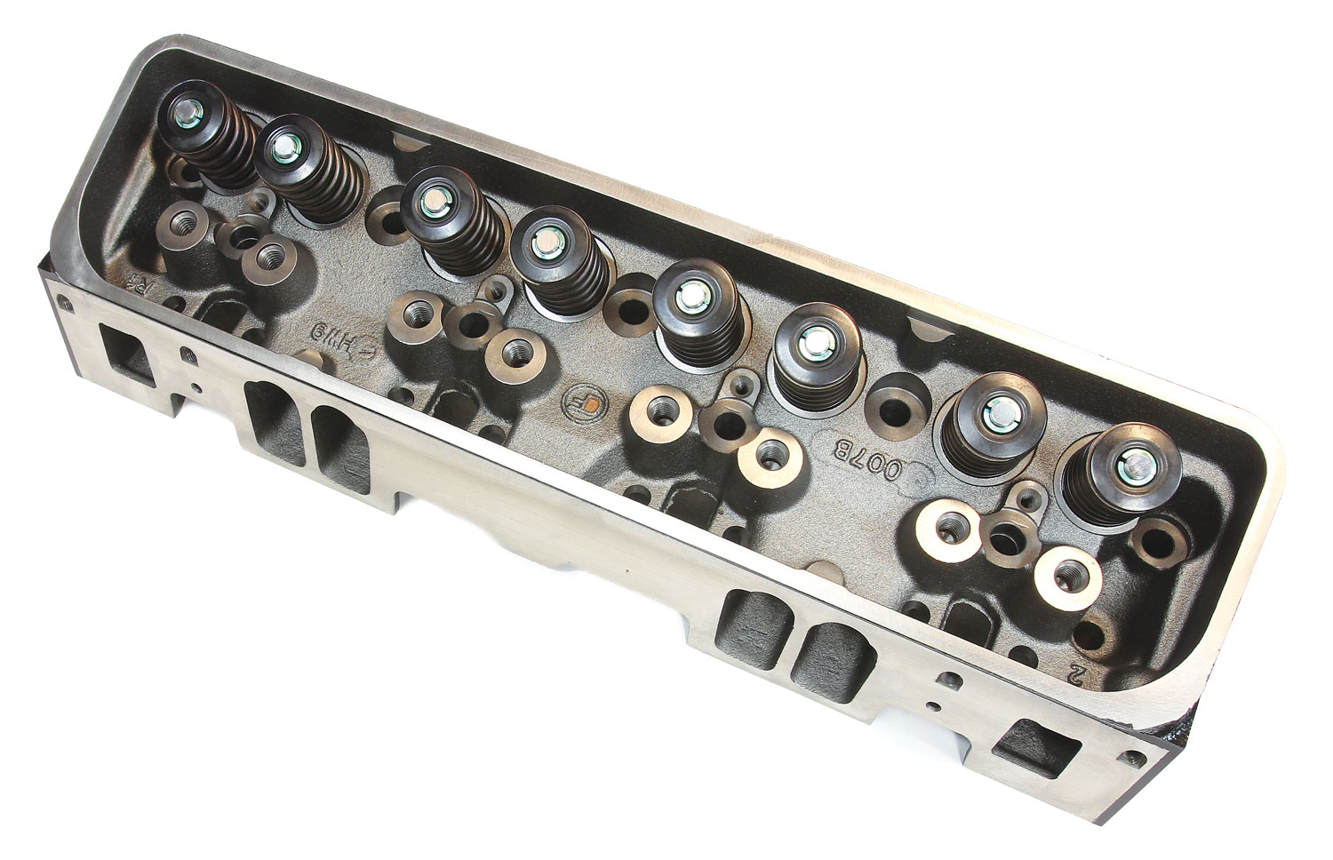 back view of Summit Racing's cast-iron Vortec cylinder head (PN SUM-151124)