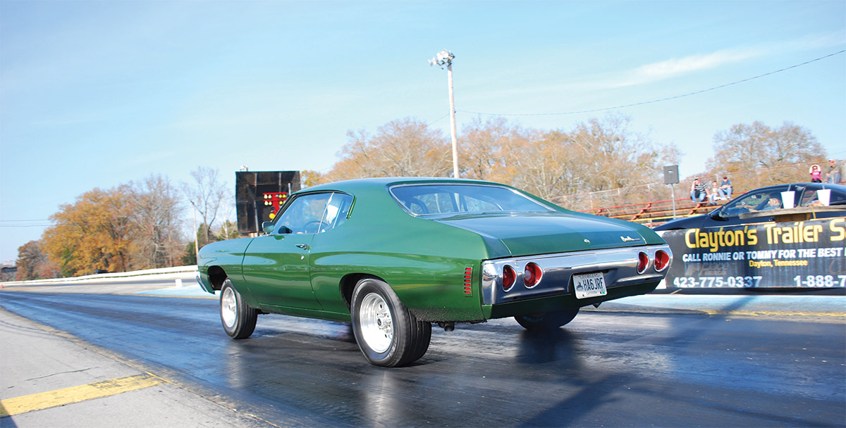 Back of the '72 Chevelle