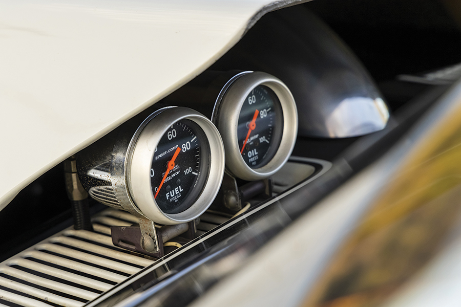 '69 Camaro SS circular meters and gauges