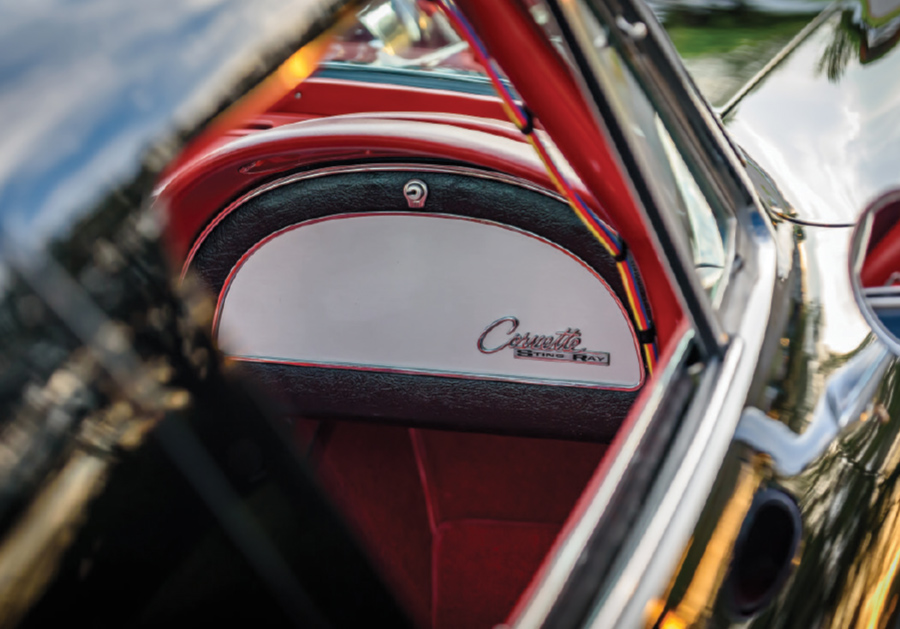 ’65 Pro Street Corvette Glove Compartment