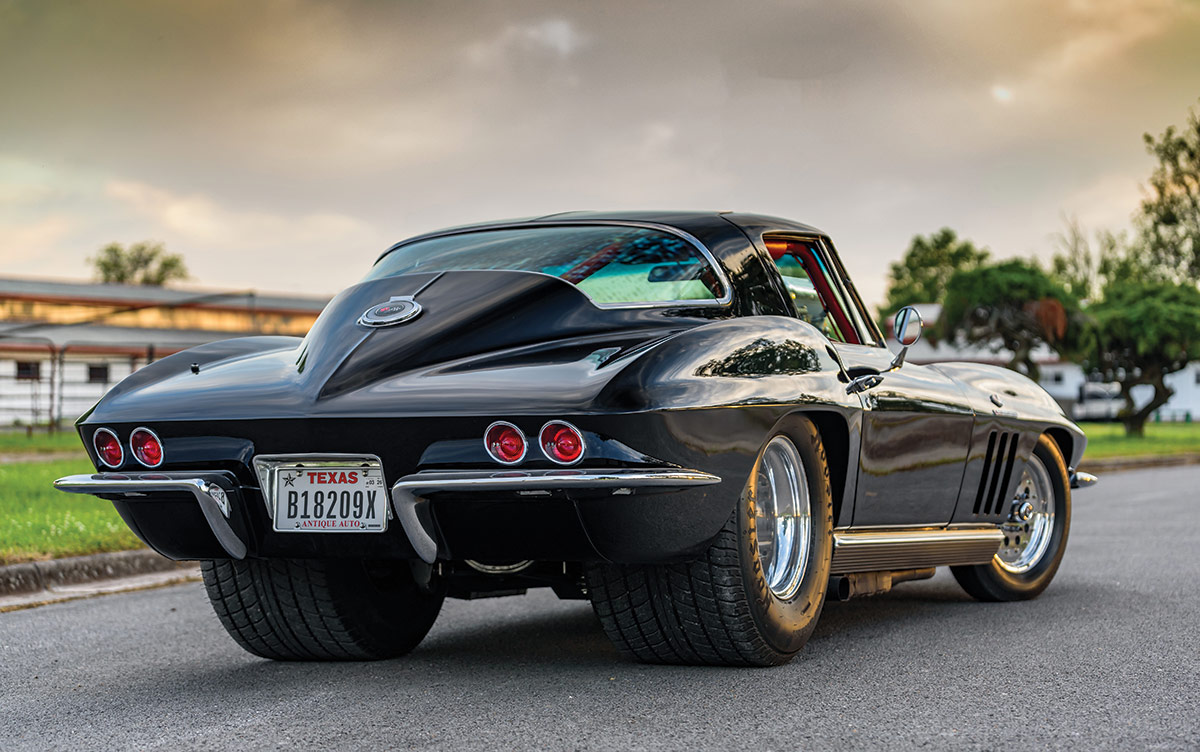 ’65 Pro Street Corvette Back