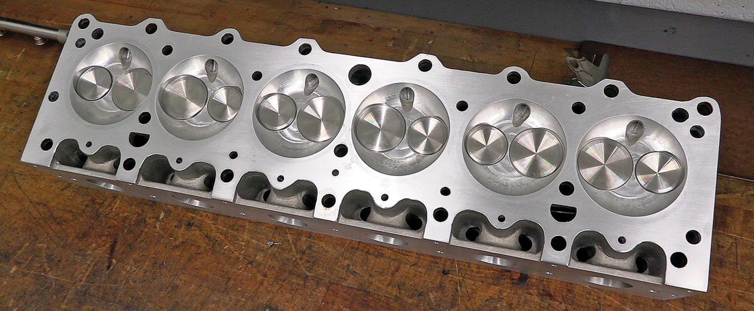 view of the cylinder head