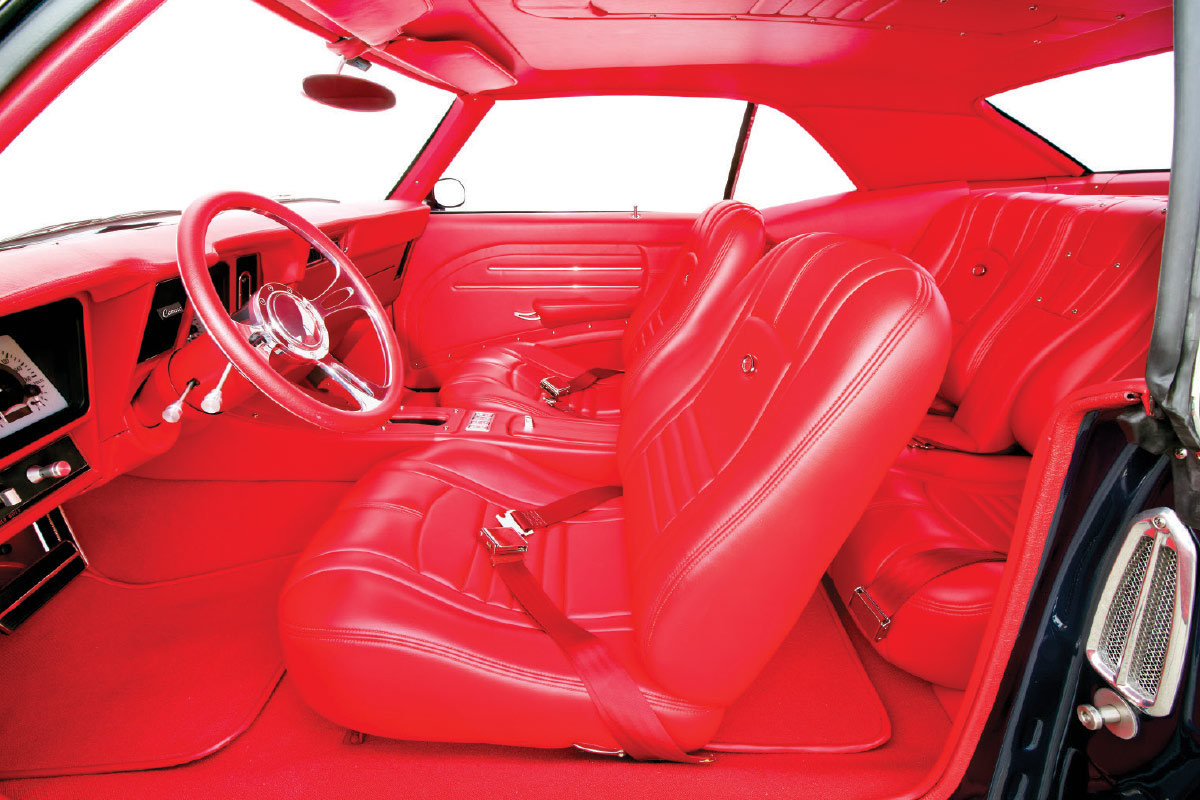 1969 Camaro's interior