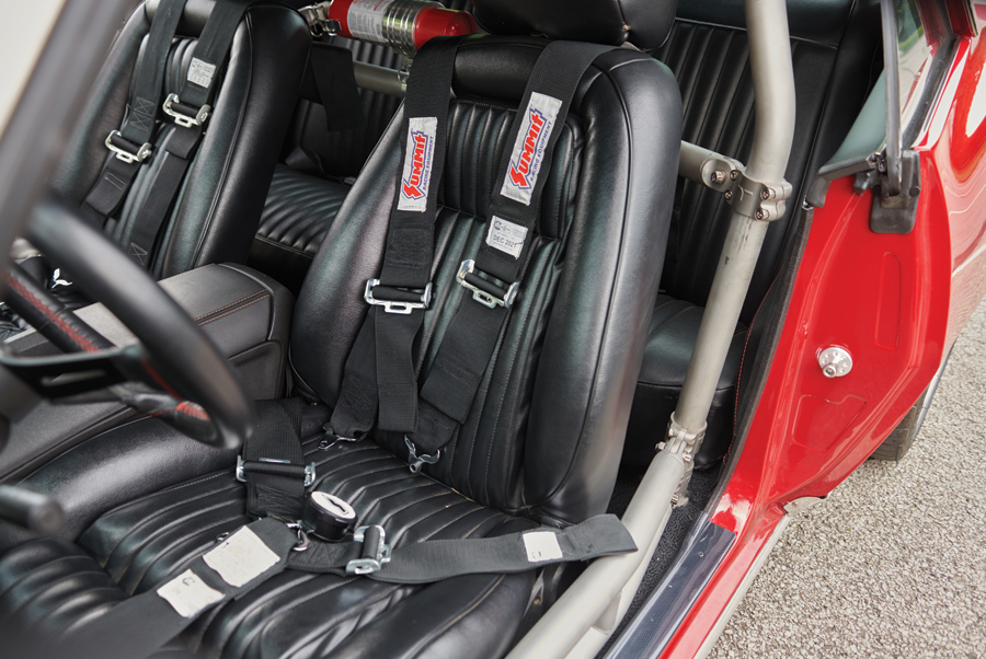 '67 Camaro seatbelts and detailing