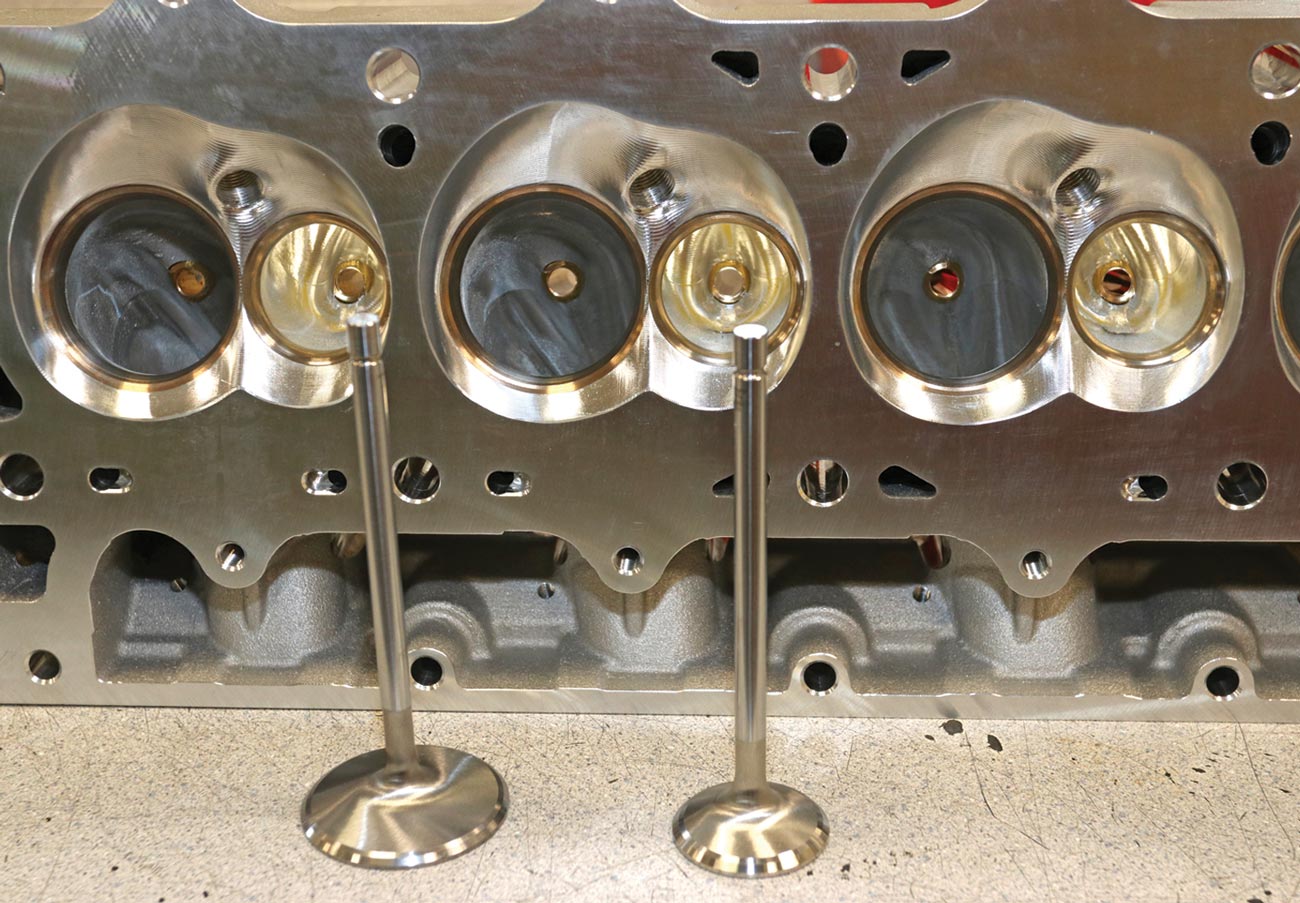 view of the valves chosen for installation