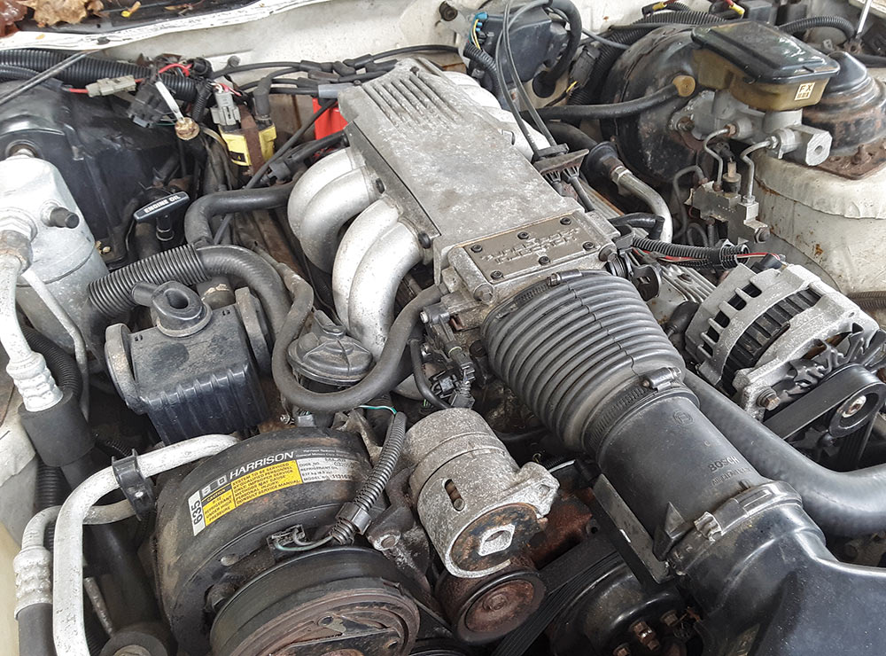 IROC Camaro Engine Closeup