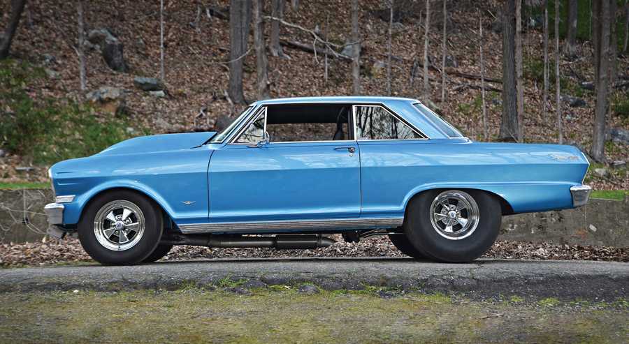 Blue '63 Chevy II