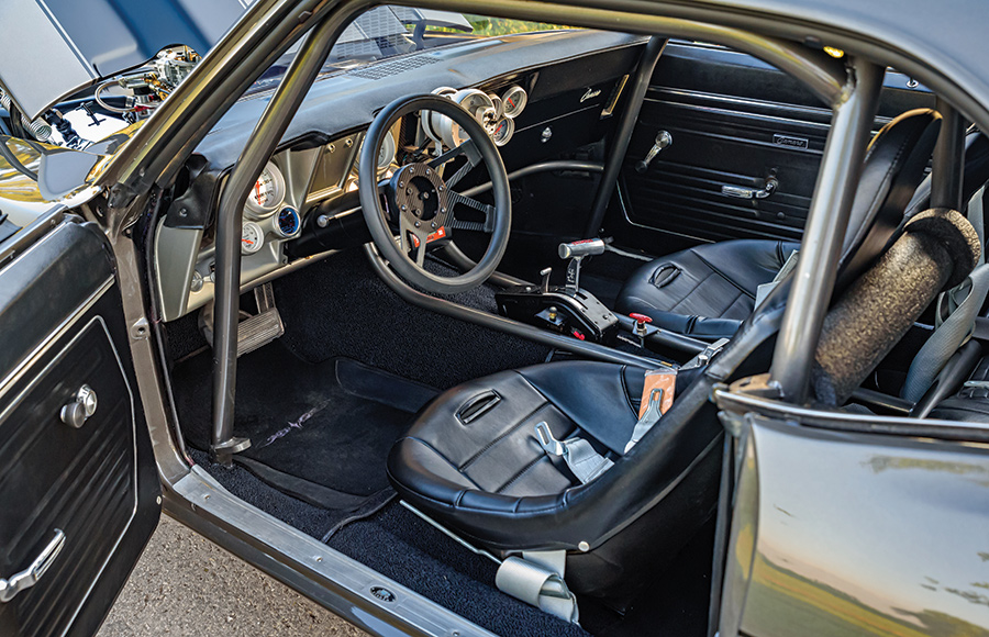 '69 camaro interior view of seats and steering wheel