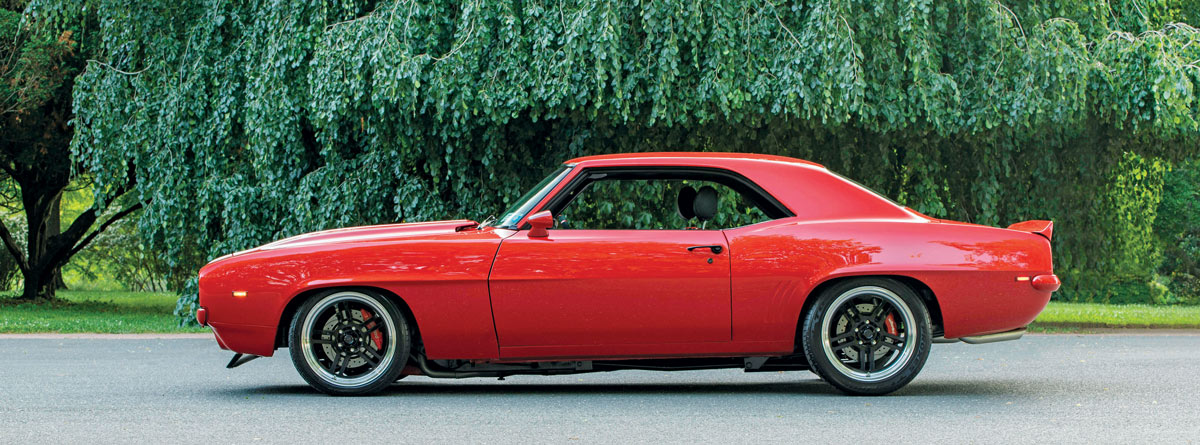 red 1969 Camaro