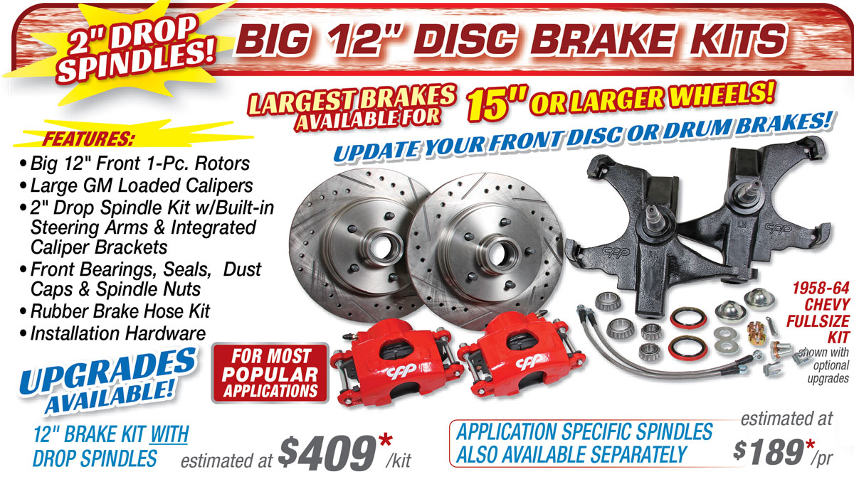 BIg 12 inch disc brake kits products