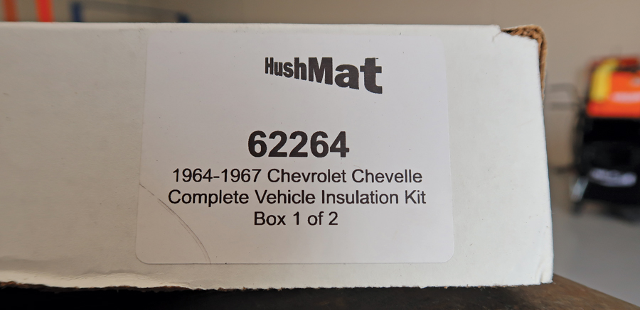 HushMat offers custom vehicle kits, like the one we used for this Chevelle, or it is available in bulk in a variety of sizes. Performance enthusiasts needn’t worry about excessive added weight, as HushMat Ultra weighs 0.47 pound per square foot.