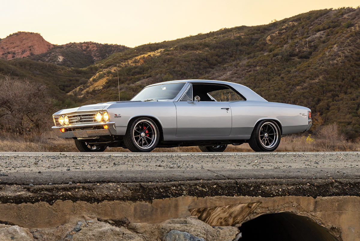 Side view of the ’67 Chevelle