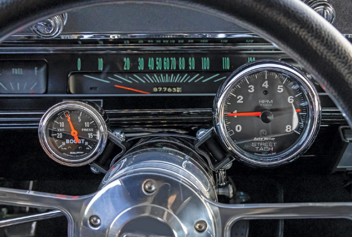 ’67 Chevelle's gauges