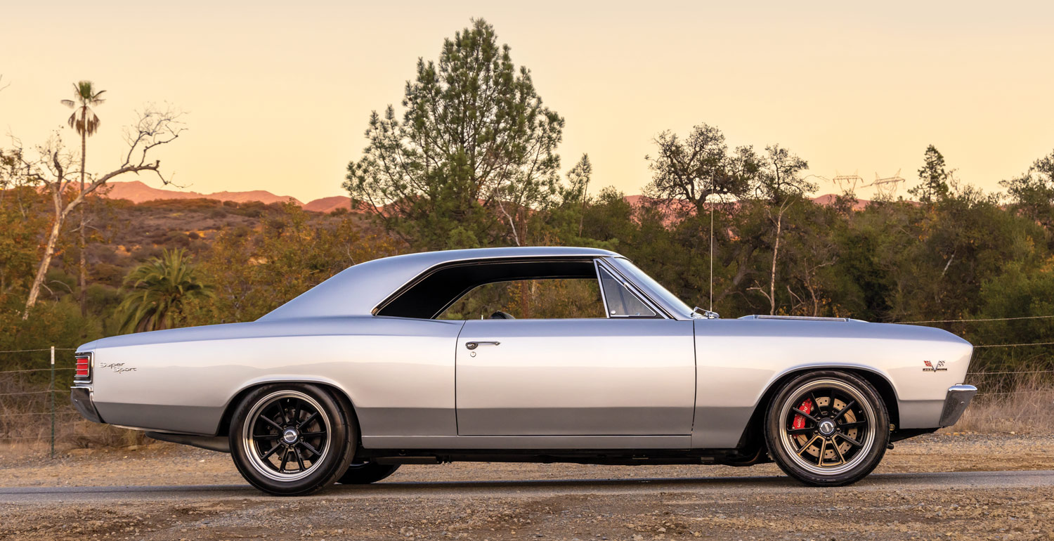 Side view of the 1967 Chevelle