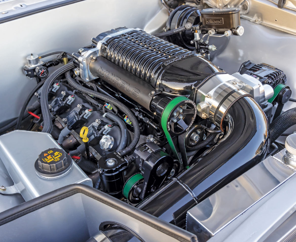 1967 Chevelle's engine