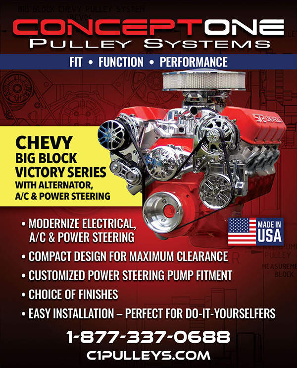 Concept One Pulley Systems Advertisement