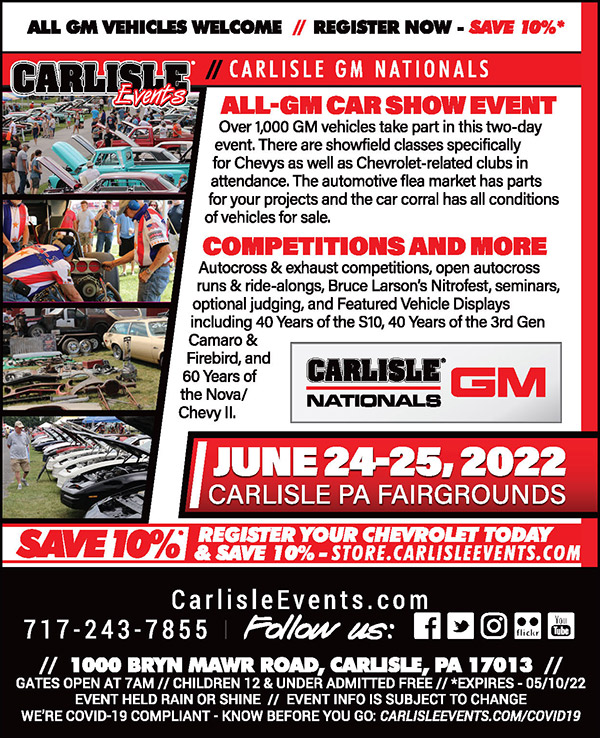 Carlisle Events Advertisement